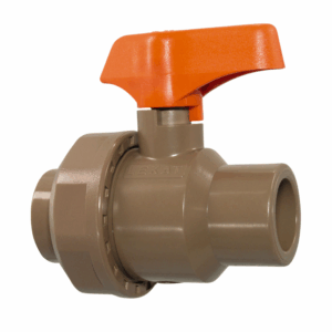 Registro de Esfera Soldável com União (Volante Laranja)