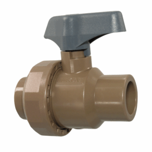 Registro de Esfera Soldável com União (Volante Cinza)