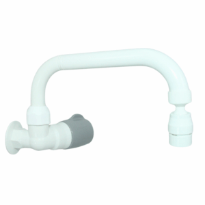 Torneira para Pia Bica Móvel Baixa com Arejador 1/4 de Volta