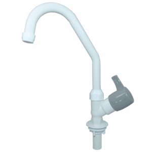 Torneira para Pia Bica Móvel de Mesa com Volante Alavanca 1/4 de volta